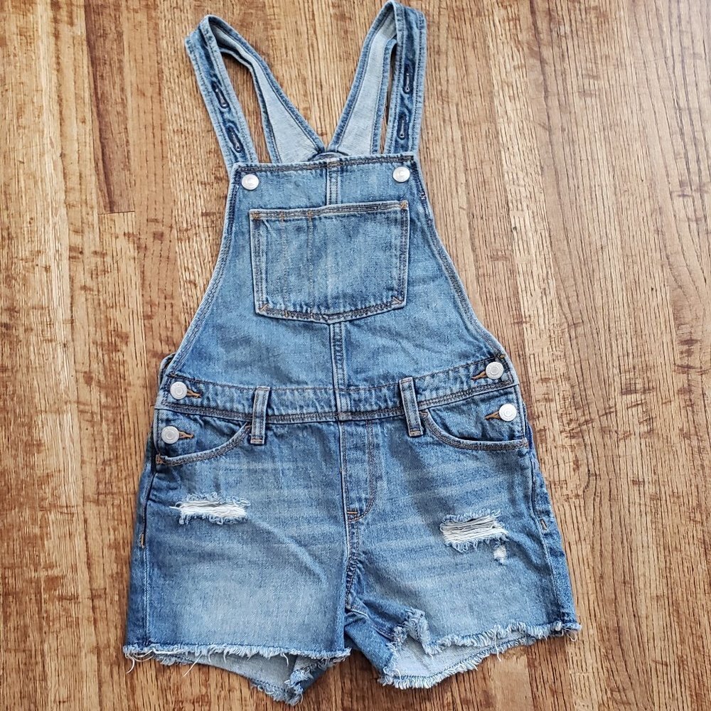 Old Navy Denim Overall Shorts